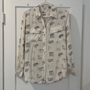 Equipment 100% Silk Blouse - M